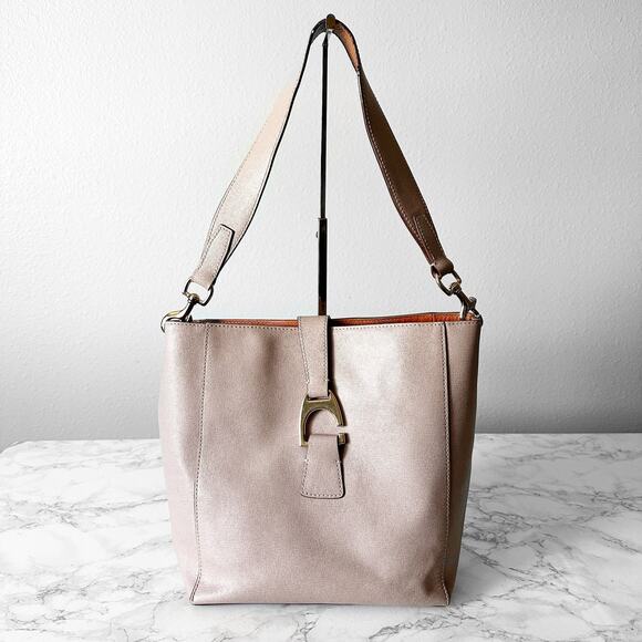 1. Dooney & Bourke Leather Bag Brynn Saffiano Leather Tote Shoulder Bag - Picture 1 of 15
